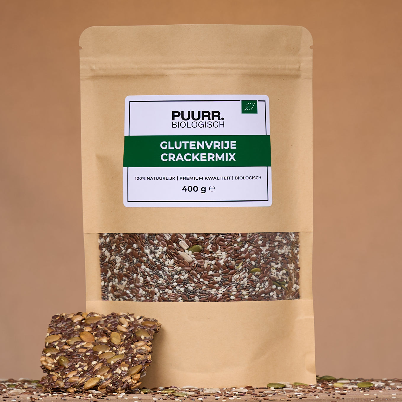 Premium Biologische Glutenvrije Crackermix