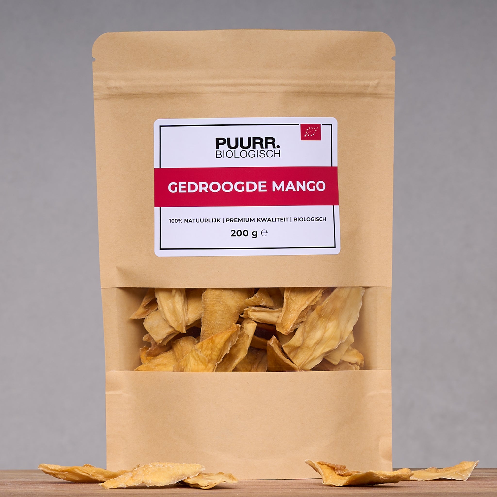 Premium Biologische Gedroogde Mango Stukjes