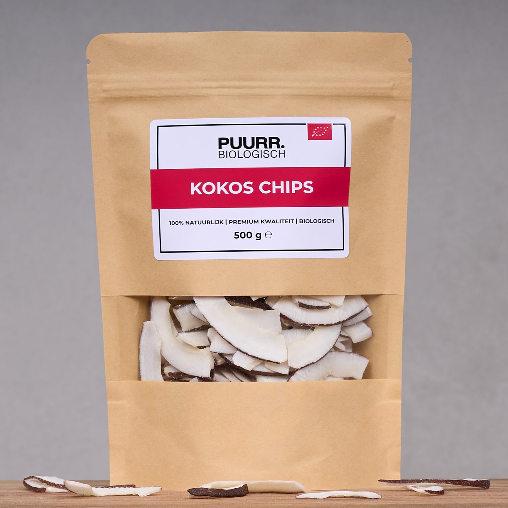 Premium Biologische Kokos Chips