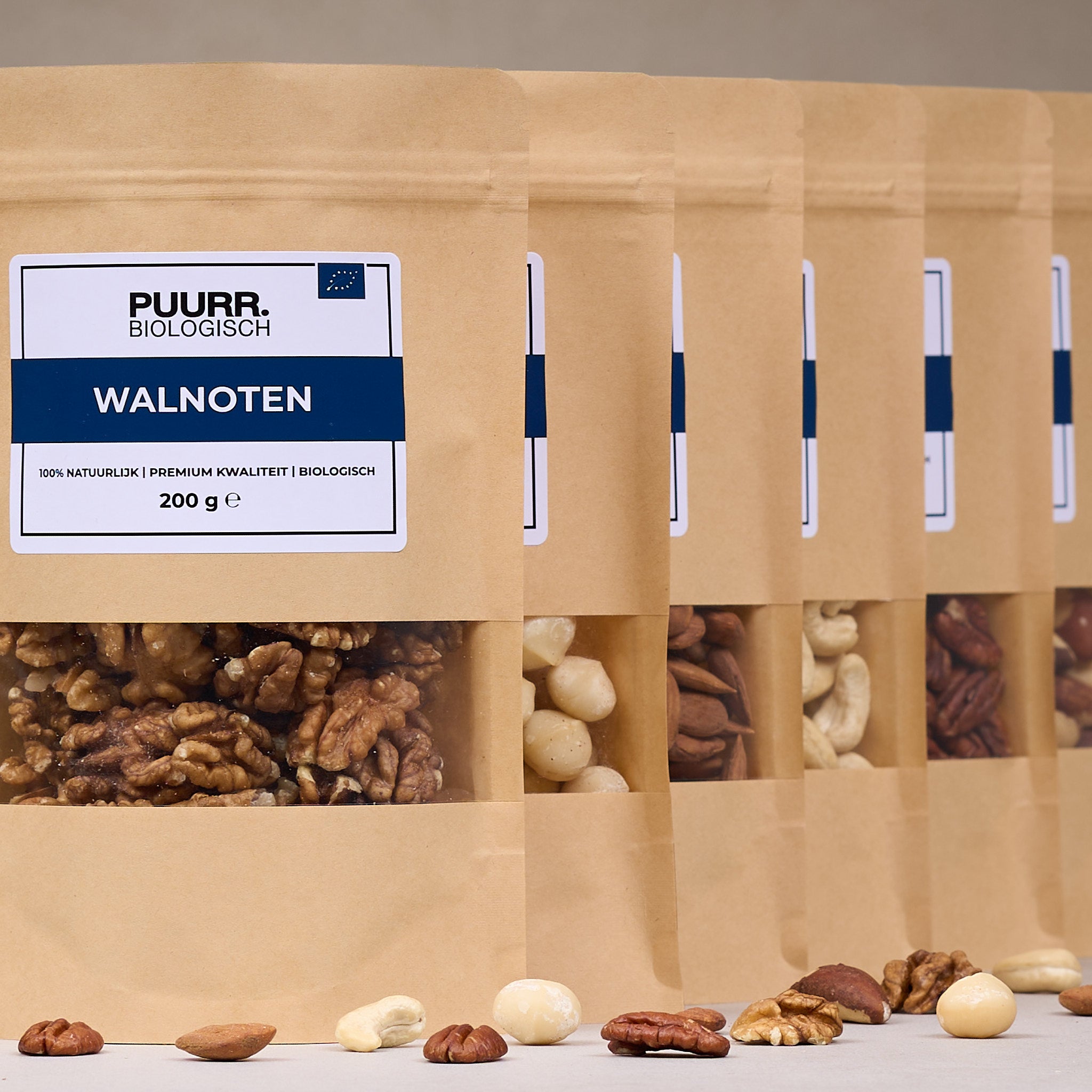 Premium Biologische Noten Voordeelpakket | 6 x 1 kg |