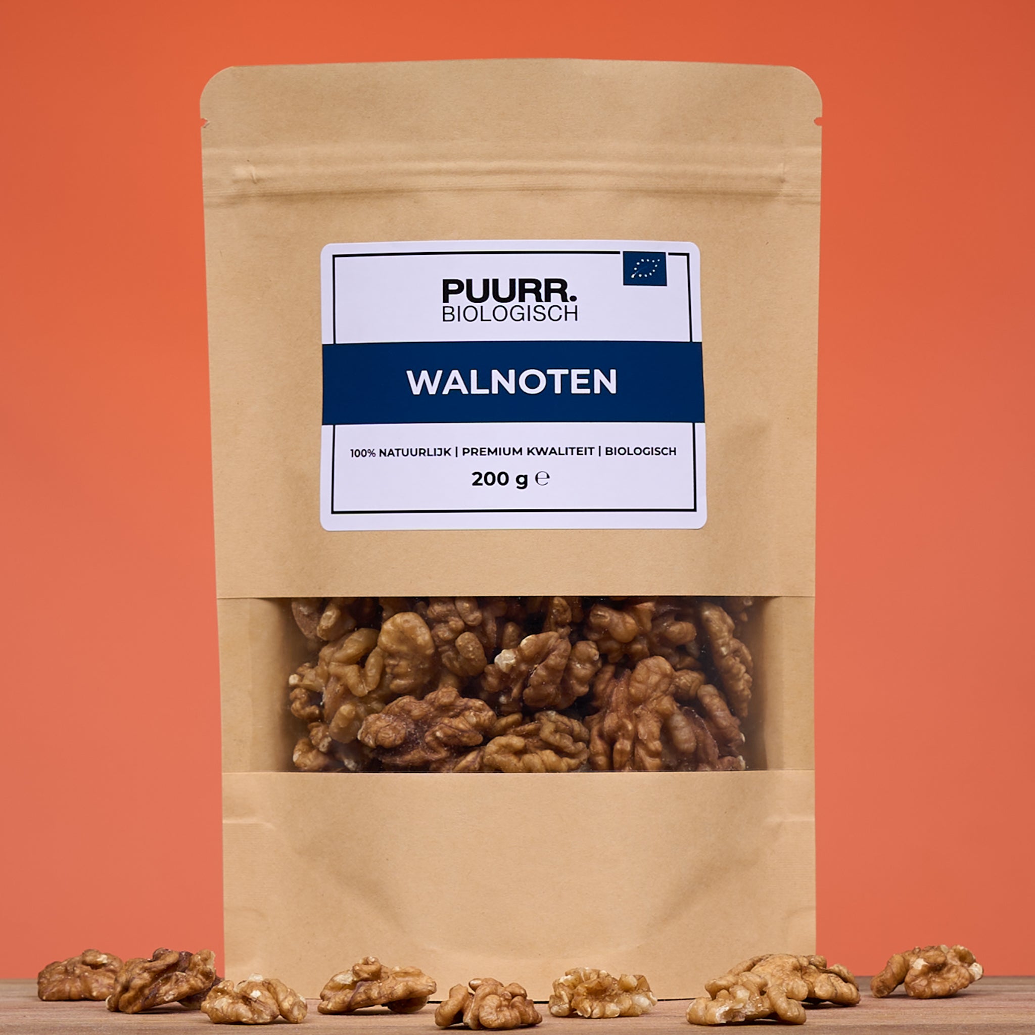 Premium Biologische Walnoten - Ongebrand