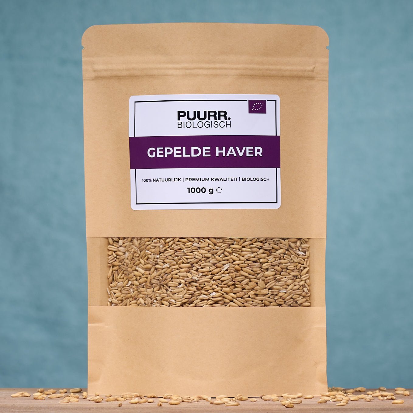 Premium Biologische Gepelde Haver - PUURR.