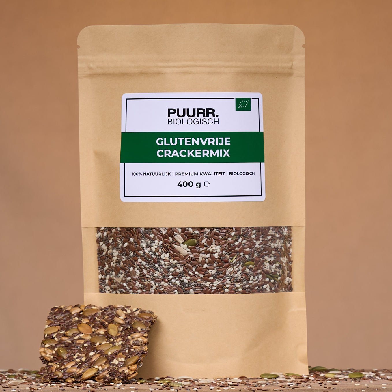 Premium Biologische Glutenvrije Crackermix - PUURR.