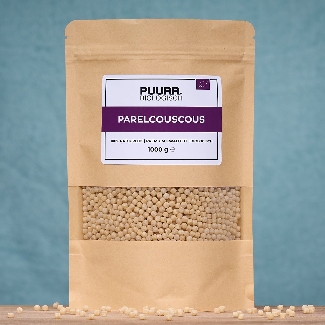 Premium Biologische Parelcouscous 1 Kg - PUURR.