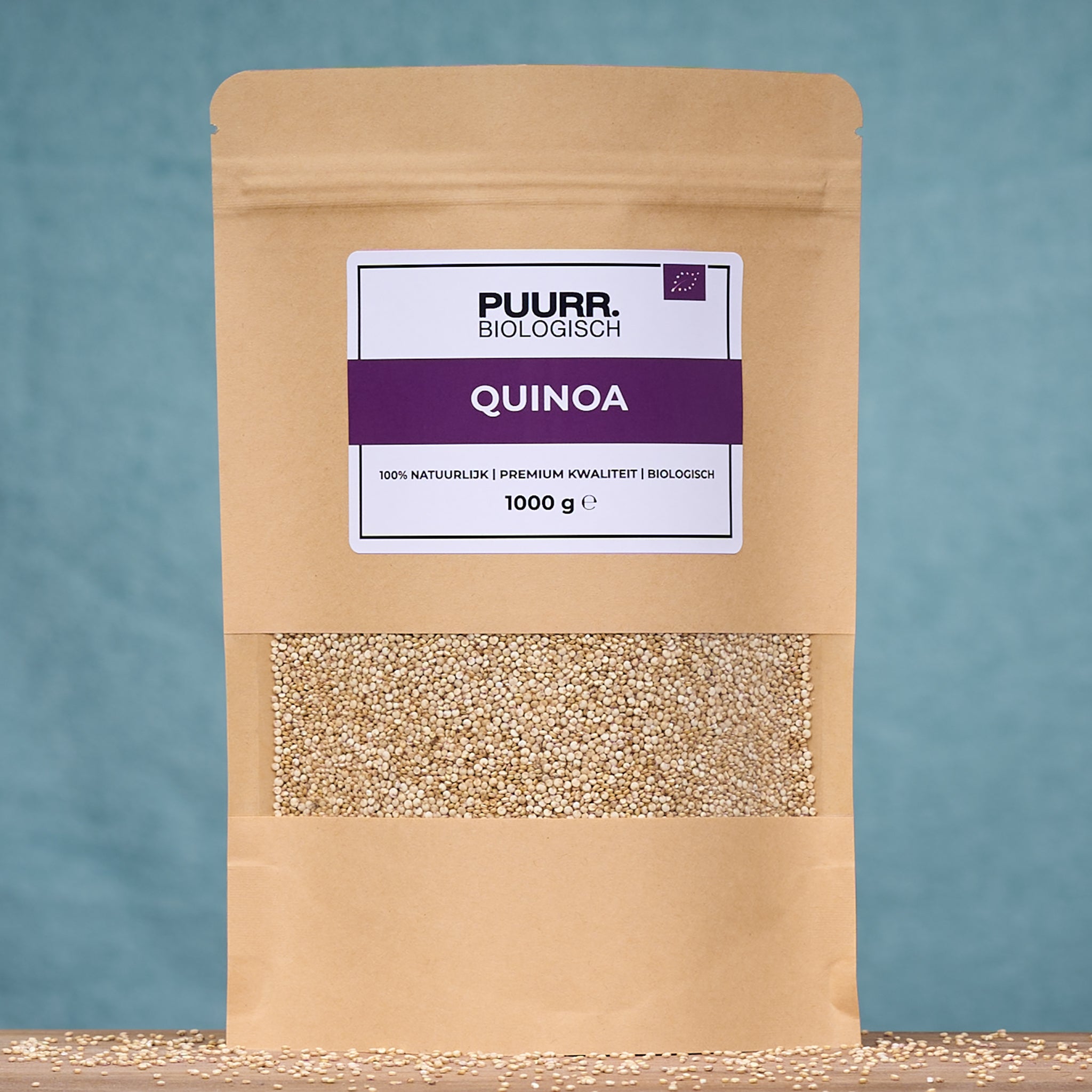 Premium Biologische Quinoa - 1 Kg - PUURR.